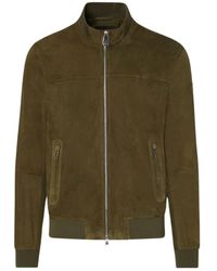Peuterey - Broeken ,Groen ,Leer Sands Suede Pe 08 - Lyst