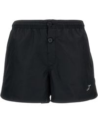 Jacquemus - Badmode ,Zwart ,Polyester The Puntini Zwemshort - Lyst