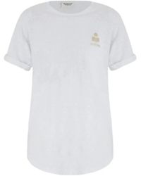 Isabel Marant - Tops ,Wit ,Katoen Koldia T-Shirt - Lyst