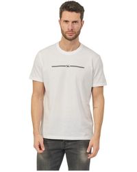 Harmont & Blaine - 3d logo t-shirt weiß - Lyst