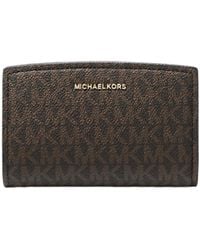 Michael Kors - Bryant Medium Signature Logo Wallet - Lyst