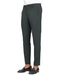 SELECTED - Broeken ,Groen ,Polyester Pantalone - Lyst
