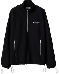 Miu Miu - Zip-Throughs - Lyst