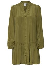 Ichi 20115649 dress - Verde