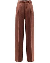 Hevò - Wide Trousers - Lyst