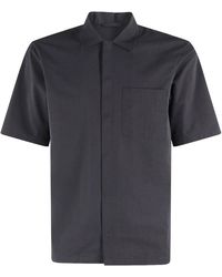 Herno - Blauw Casual Shirt Voor Mannen - Lyst