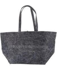 Alexander Wang - Graue Leder Shopper Tasche - Lyst