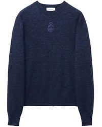 McQueen - Round-Neck Knitwear - Lyst