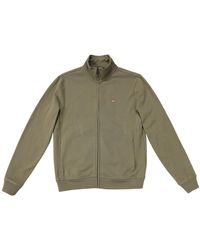 Napapijri - Hoodies & Sweatvesten ,Groen ,Hoodie Met Ritssluiting - Lyst