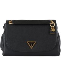 Guess - Borsa a spalla effetto martellato cosette - Lyst