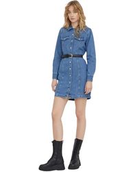 Levi's - Denim Hemdkleid - Lyst