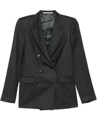 Tagliatore - Kleider Grau - Lyst