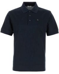 Burberry - Polo Shirt Van Katoenpiqué - Lyst