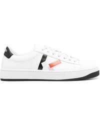 KENZO - Kourt k logo low-top sneakers - Lyst