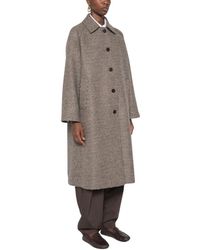 Harris Wharf London - Single-Breasted Coats - Lyst