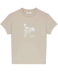 OLAF HUSSEIN - Felted Watercrest Tee - Lyst