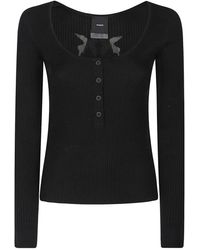 Pinko - Round-Neck Knitwear - Lyst