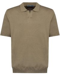 People Of Shibuya - Polo Shirt Met V-Hals - Lyst