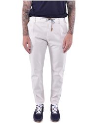 Eleventy - Stretch-baumwoll-joggerhose - Lyst