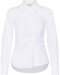 Kaffe - Overhemden ,Wit ,Blouses & Shirts - Lyst