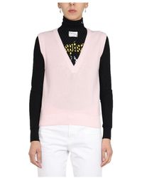 Raf Simons - V-Neck Knitwear - Lyst