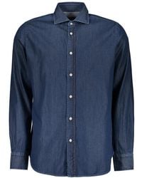 Moorer - Denim Shirts - Lyst
