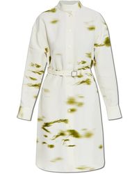 Ferragamo - Jurk Met Zakken - Lyst