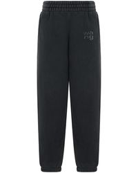 Alexander Wang - Hotfix Logo Sweatpant - Lyst