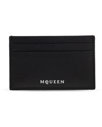 McQueen - Accessoires ,Zwart ,Leer Wallets & Cardholders - Lyst