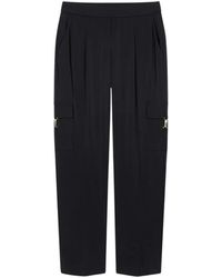 Luisa Cerano - Cropped Tapered Broek - Lyst