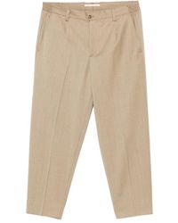 BRIGLIA - Straight Trousers - Lyst