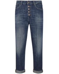 Dondup - Jeans ,Blauw ,Katoen Koons Bot Gioie Broek - Lyst