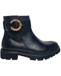 Pollini - Stiefel Und Stiefeletten Leder - Lyst