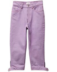 Versace - Cropped Jeans - Lyst