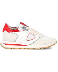 Philippe Model - Schoenen ,Veelkleurig ,Katoen Sneakers Tropez Haute Running - Lyst