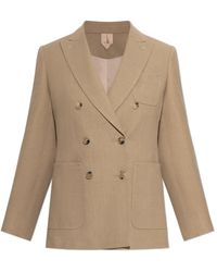 Max Mara - Jassen ,Leer Gel Blazer - Lyst