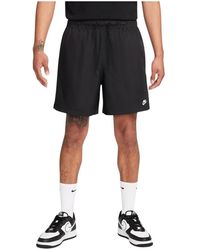 Nike - Gewebte flow club bermuda shorts - Lyst