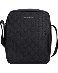 Harmont & Blaine - Tassen ,Zwart ,Leer Leren Tas - Lyst