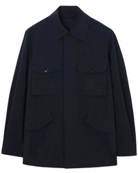 Burberry - Jassen ,Blauw ,Nylon Bradmore Jacket - Lyst