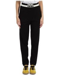 Elisabetta Franchi - Straight Trousers - Lyst