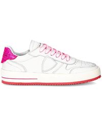 Philippe Model - Schoenen ,Wit ,Katoen Sneakers Nice Tennis - Lyst