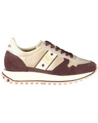 Blauer - Schoenen ,Veelkleurig ,Leer Leather Sneaker - Lyst