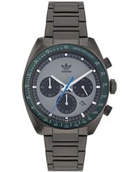 adidas - Accessoires ,Grijs ,Edition One Chrono Horloge - Lyst