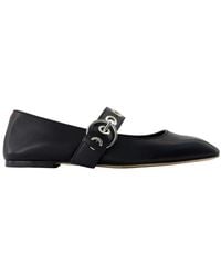 Aeyde - Uma Eyelet Ballerina - Lyst