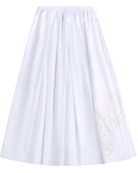 Fay - Midi Skirts - Lyst