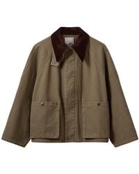 Sofie Schnoor - Jassen ,Bruin ,Katoen Francosw Oversized Canvas Jacket - Lyst