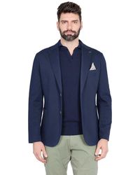 Bob - Jassen ,Blauw ,Katoen Giacca Monopetto - Lyst