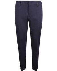 Dondup - Broeken ,Blauw ,Leer Suit Broeken - Lyst