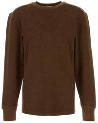 Entire studios - Tops ,Bruin ,Katoen Chocolade Katoenen T-Shirt - Lyst