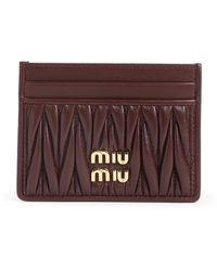 Miu Miu - Wallets & Cardholders - Lyst